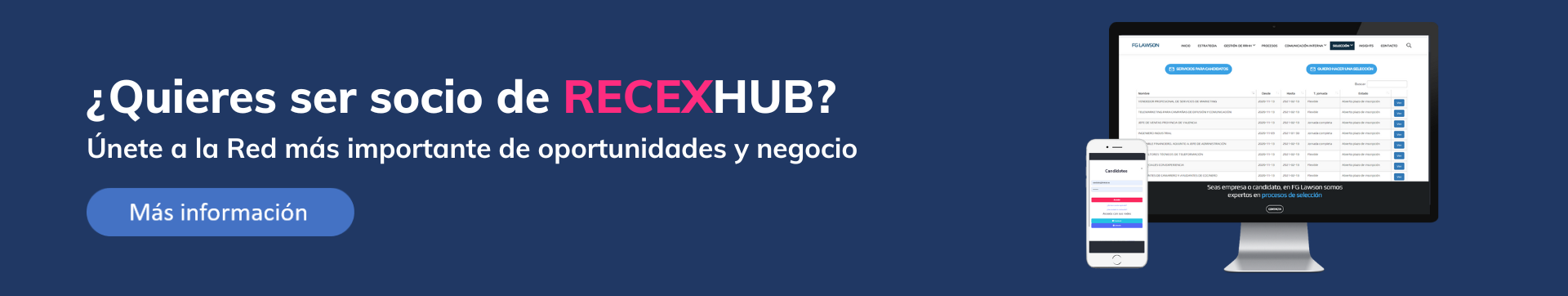 Hazte socio de RECEXHUB